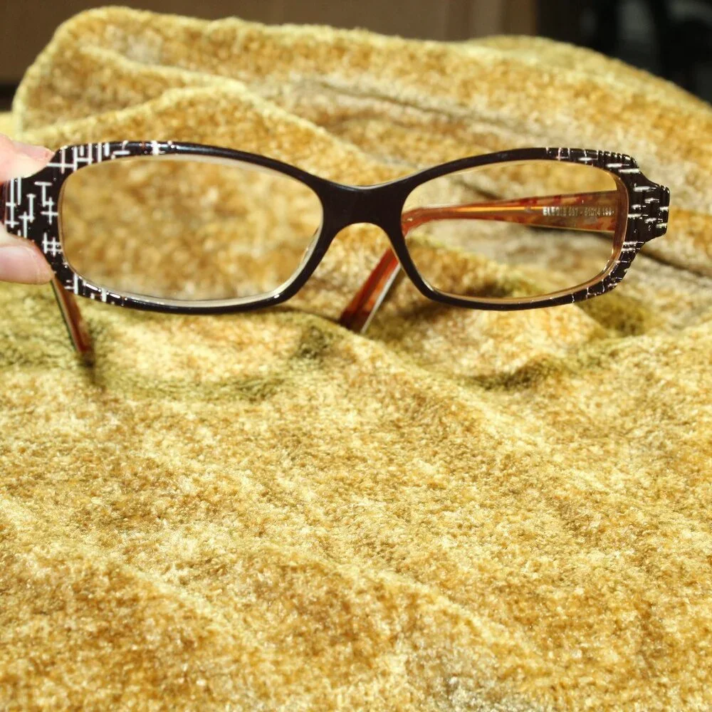 Jean Lafont Paris Elegie 537 51-14 138 Brown Frame Eyeglasses - FRAMES ONLY